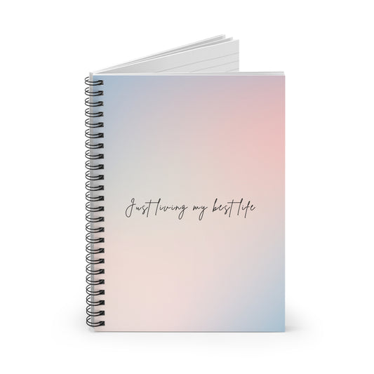 Just Living My Best Life - Aesthetic Journal