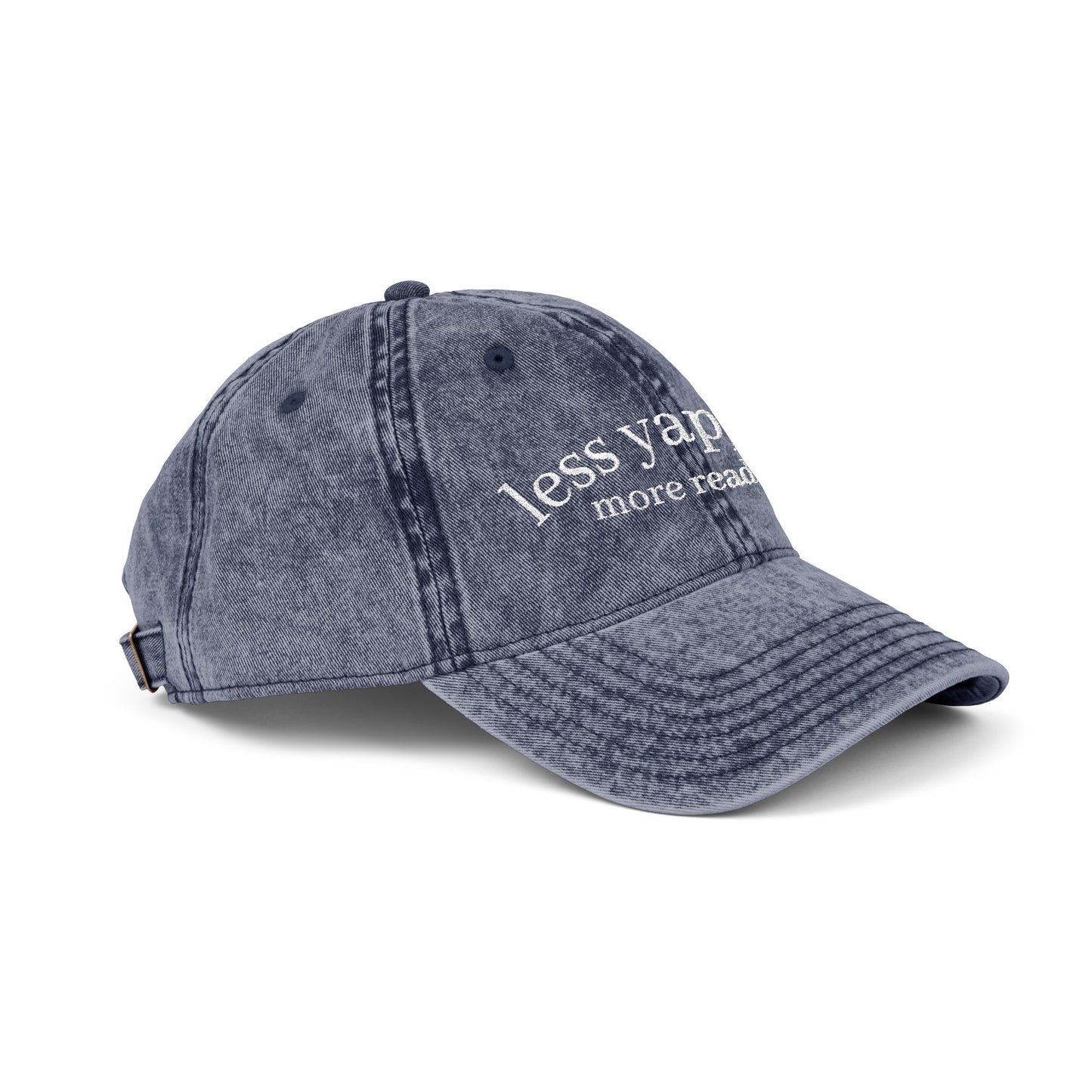 Less Yapping, More Reading - Vintage Cap