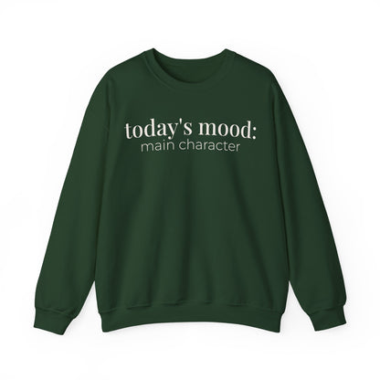 today’s mood: main character | reader aesthetic crewneck