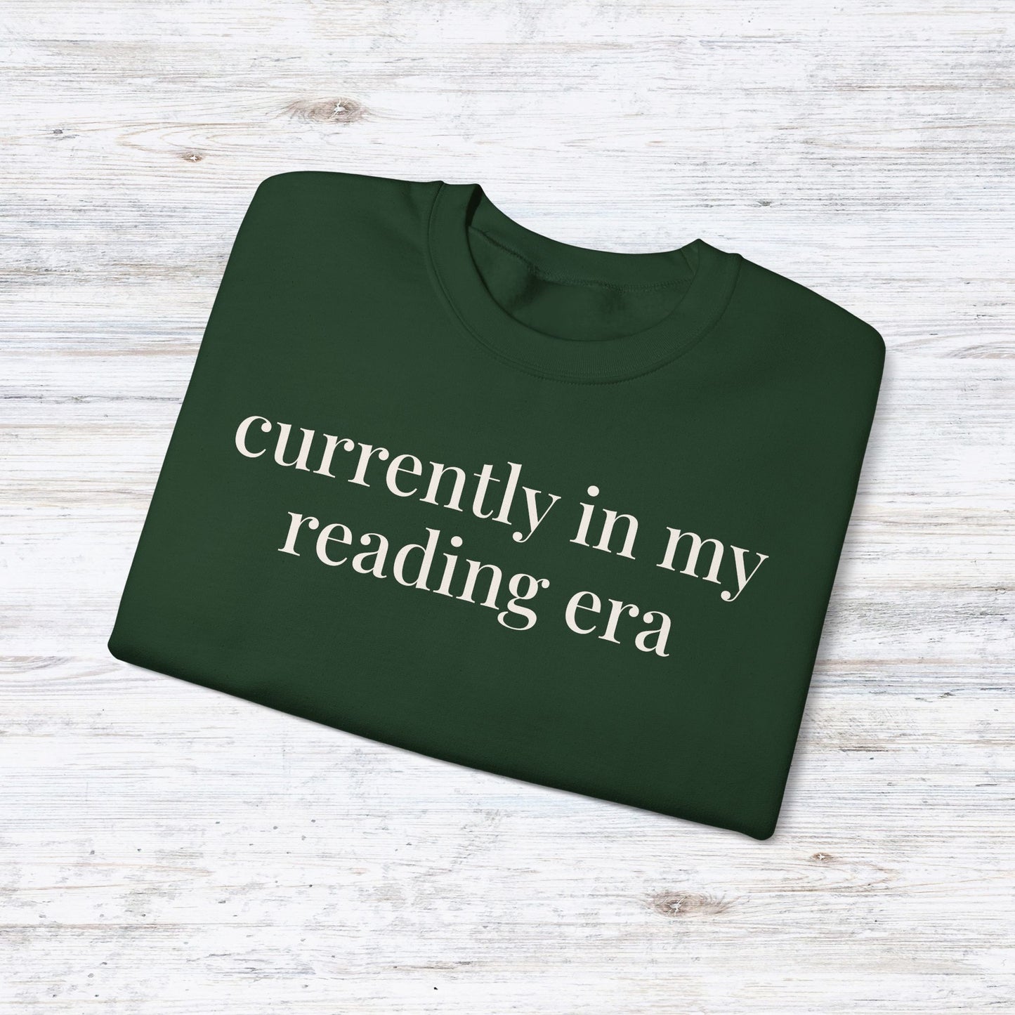 currently in my reading era | reader core crewneck