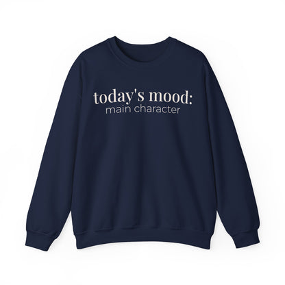 today’s mood: main character | reader aesthetic crewneck