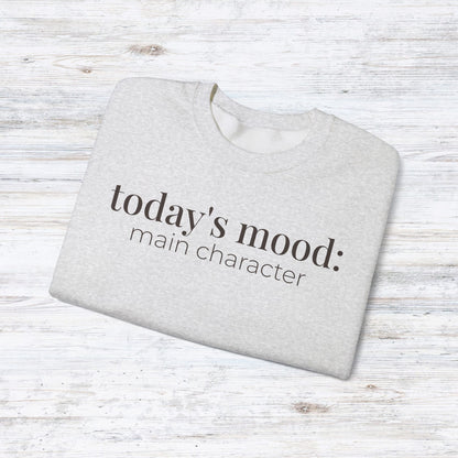 today’s mood: main character | reader aesthetic crewneck