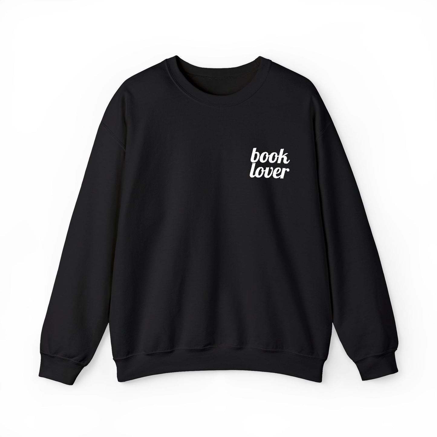 Book Lover Embroidered Sweatshirt | White Threads