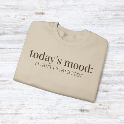 today’s mood: main character | reader aesthetic crewneck