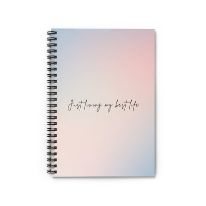 Just Living My Best Life - Aesthetic Journal