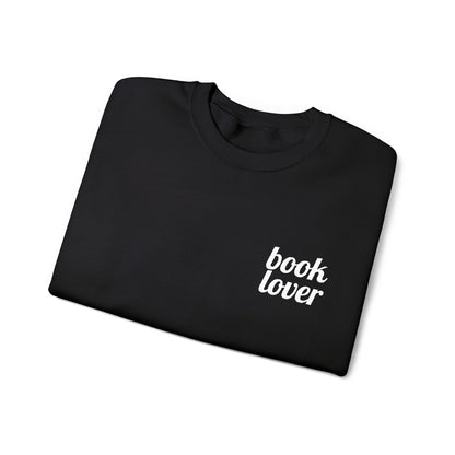 Book Lover Embroidered Sweatshirt | White Threads