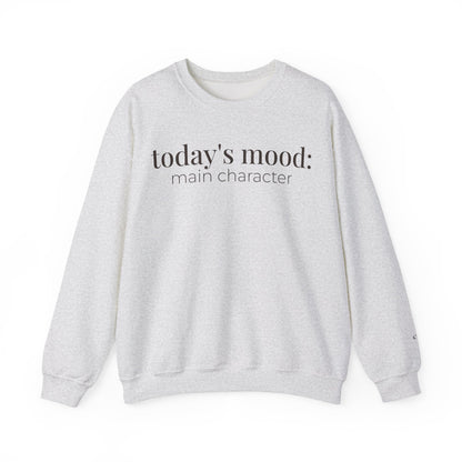 today’s mood: main character | reader aesthetic crewneck