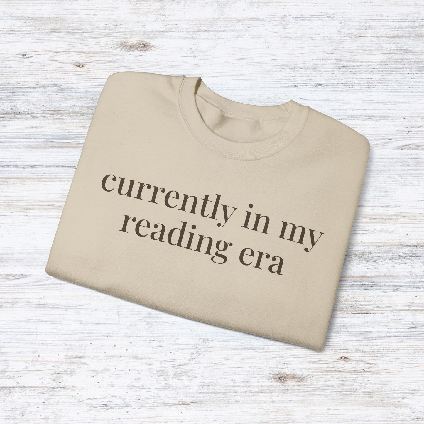 currently in my reading era | reader core crewneck