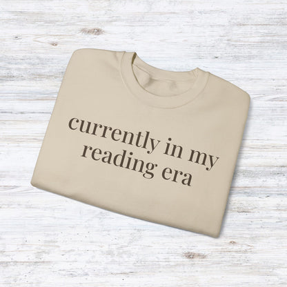 currently in my reading era | reader core crewneck