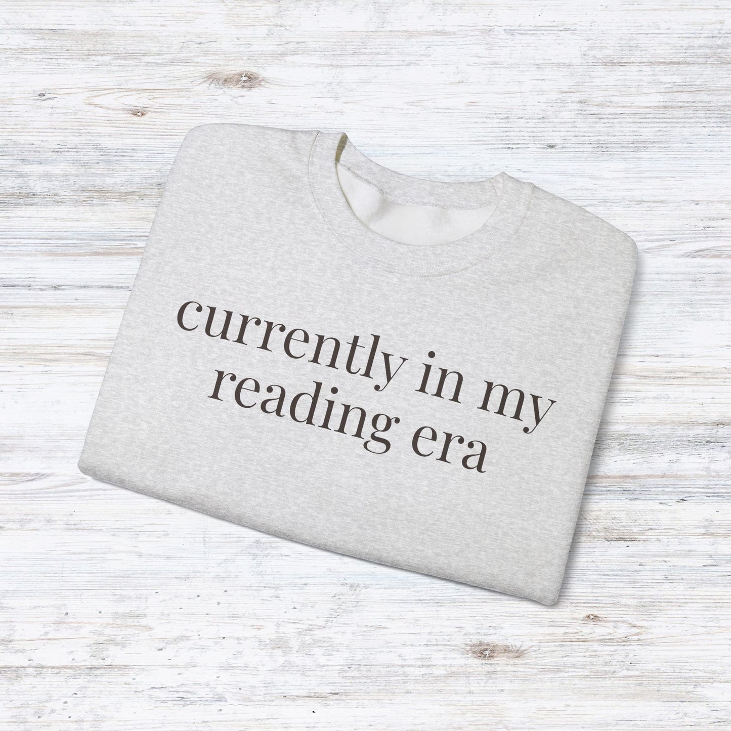 currently in my reading era | reader core crewneck