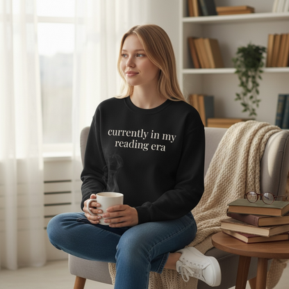 currently in my reading era | reader core crewneck